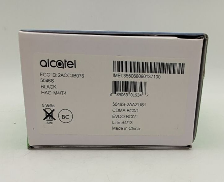 Alcatel A30 5046G Verizon Locked Smartphone 16GB 5.0 HD Display Android 4G LTE
