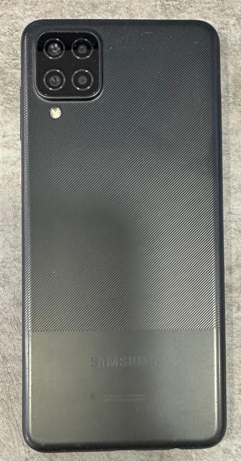 AS-IS Samsung Galaxy A12 32GB Black – Not working
