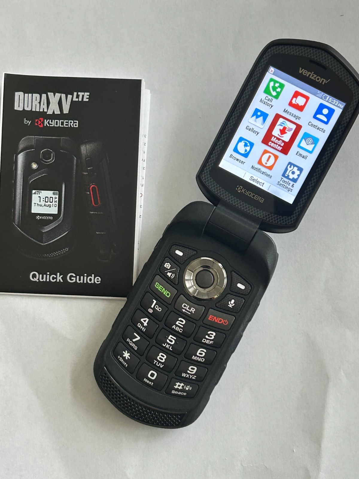 Kyocera E4610 DuraXV Verizon Unlocked 4G LTE Rugged Camera Flip Phone has Issues