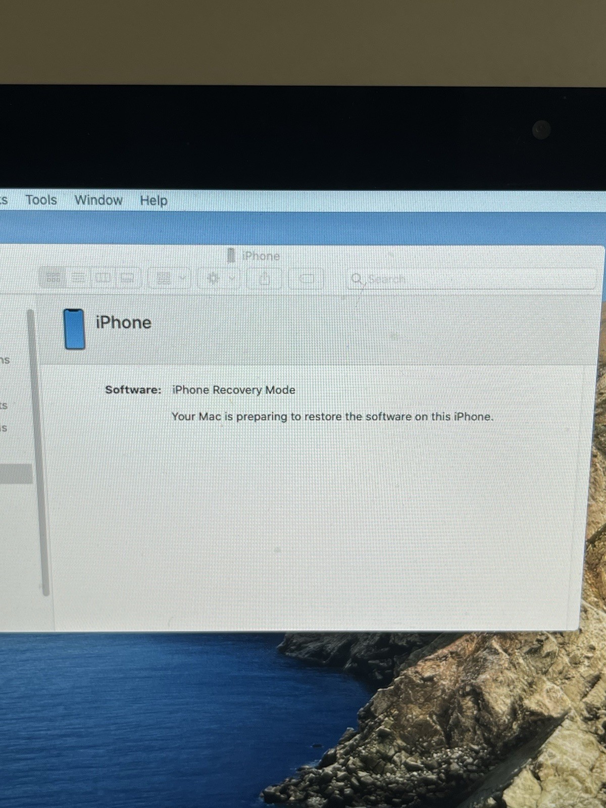 FOR PARTS ONLY Apple iPhone XR 64GB Black A1984