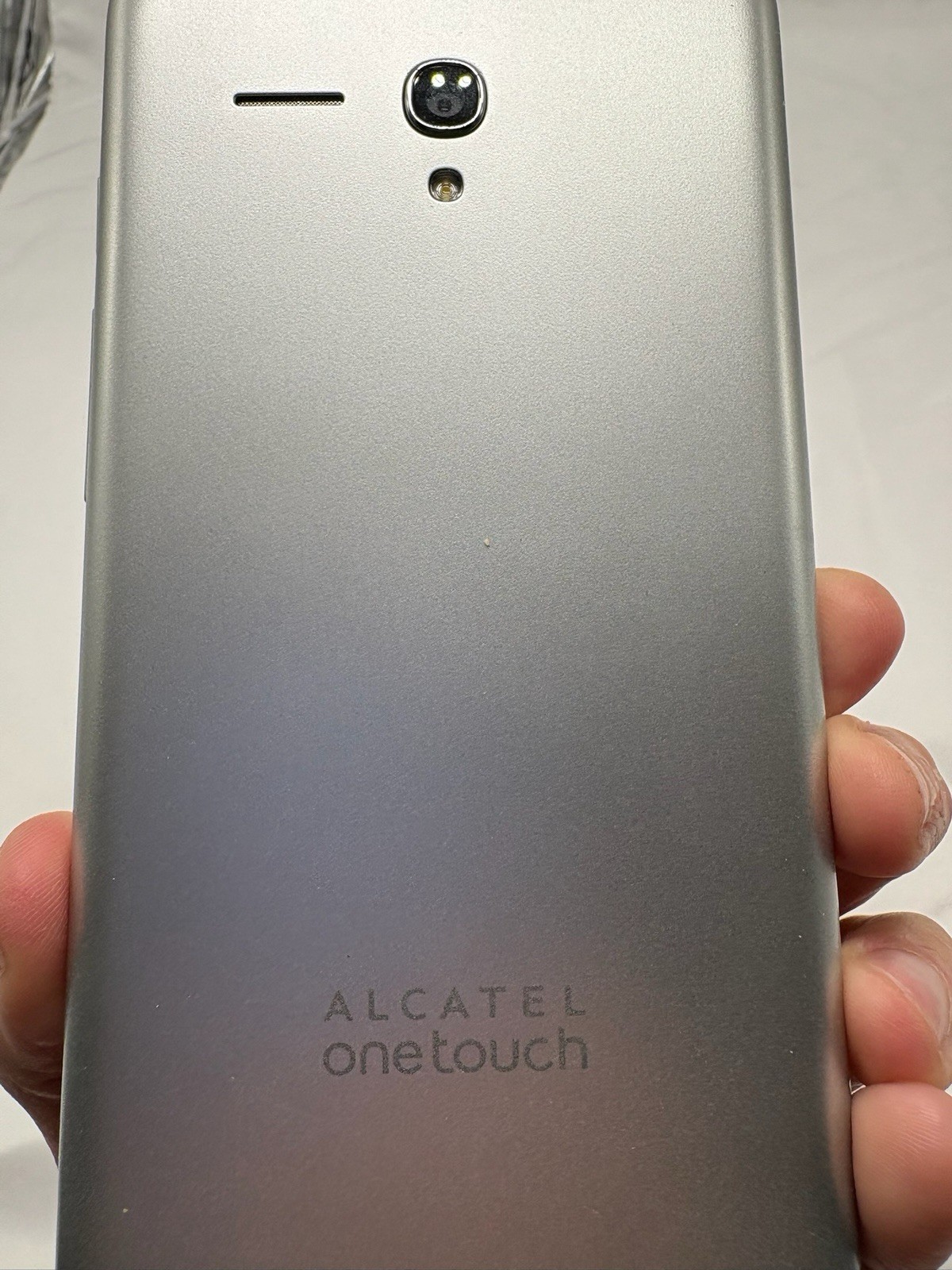 Alcatel OneTouch Fierce XL 16GB Silver 5054N (MetroPCS) Android Smartphone