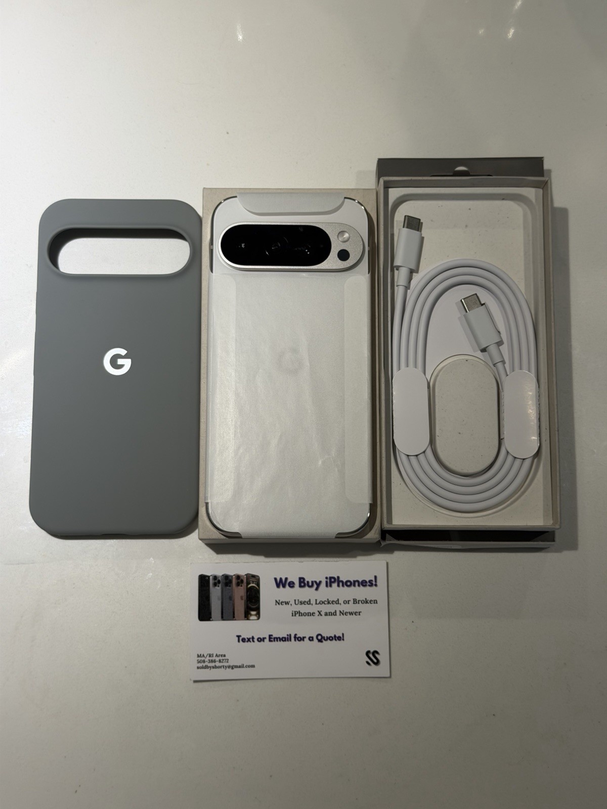 Google Pixel 9 Pro – 128 GB – Porcelain White BRAND NEW