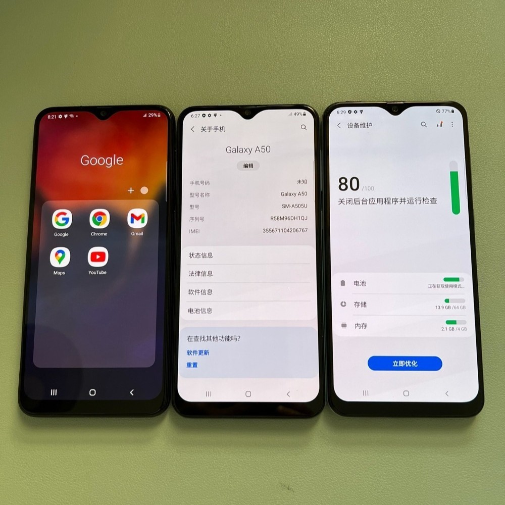 Samsung Galaxy A50 SM-A505F 6GB+128GB Factory Unlocked Android Phone New Sealed