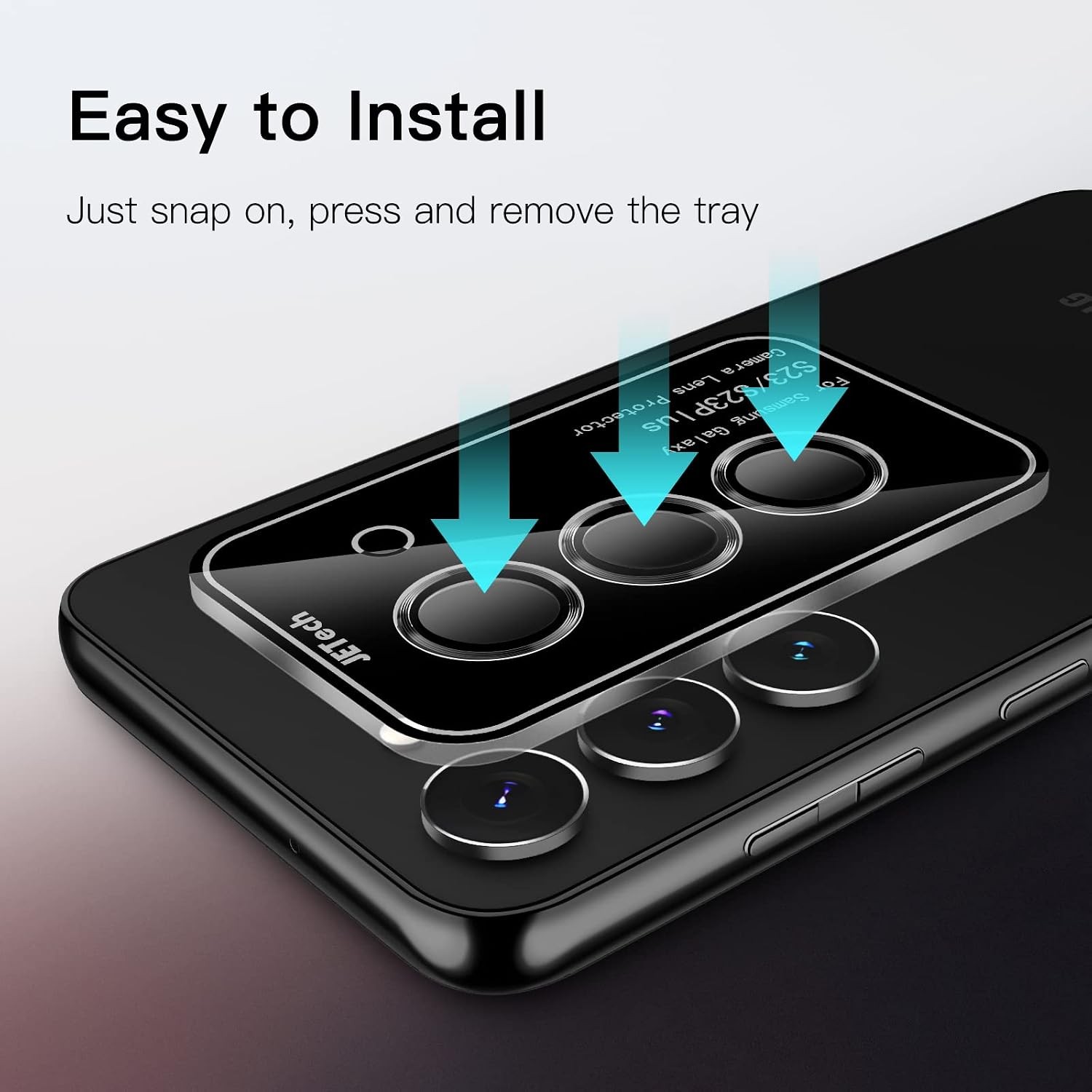 6.1-Inch / 6.6-Inch Camera Lens Protector for Samsung Galaxy S23, 1 Set