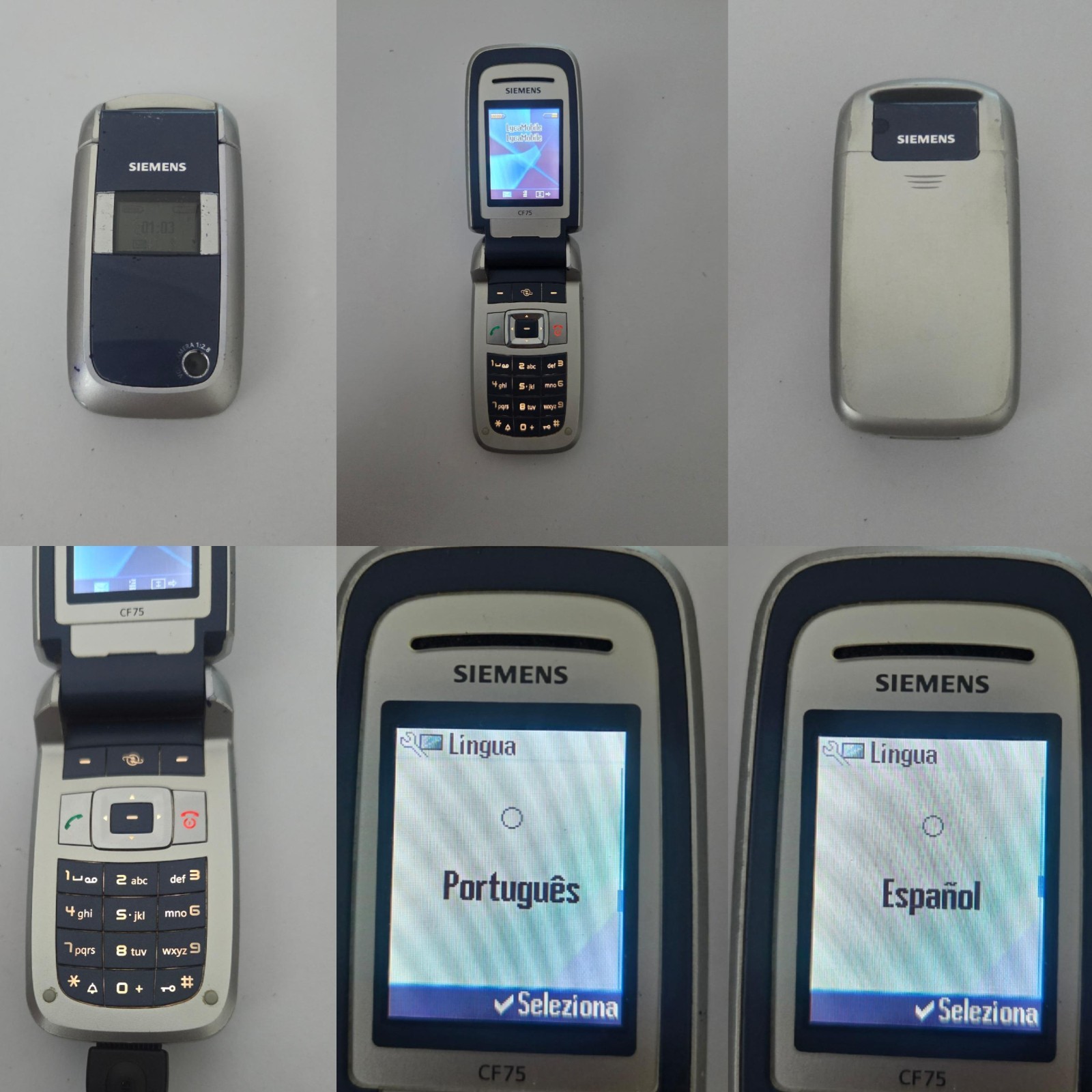 SIEMENS CF75 GSM UNLOCKED SIM FREE UNLOCK CELL PHONE