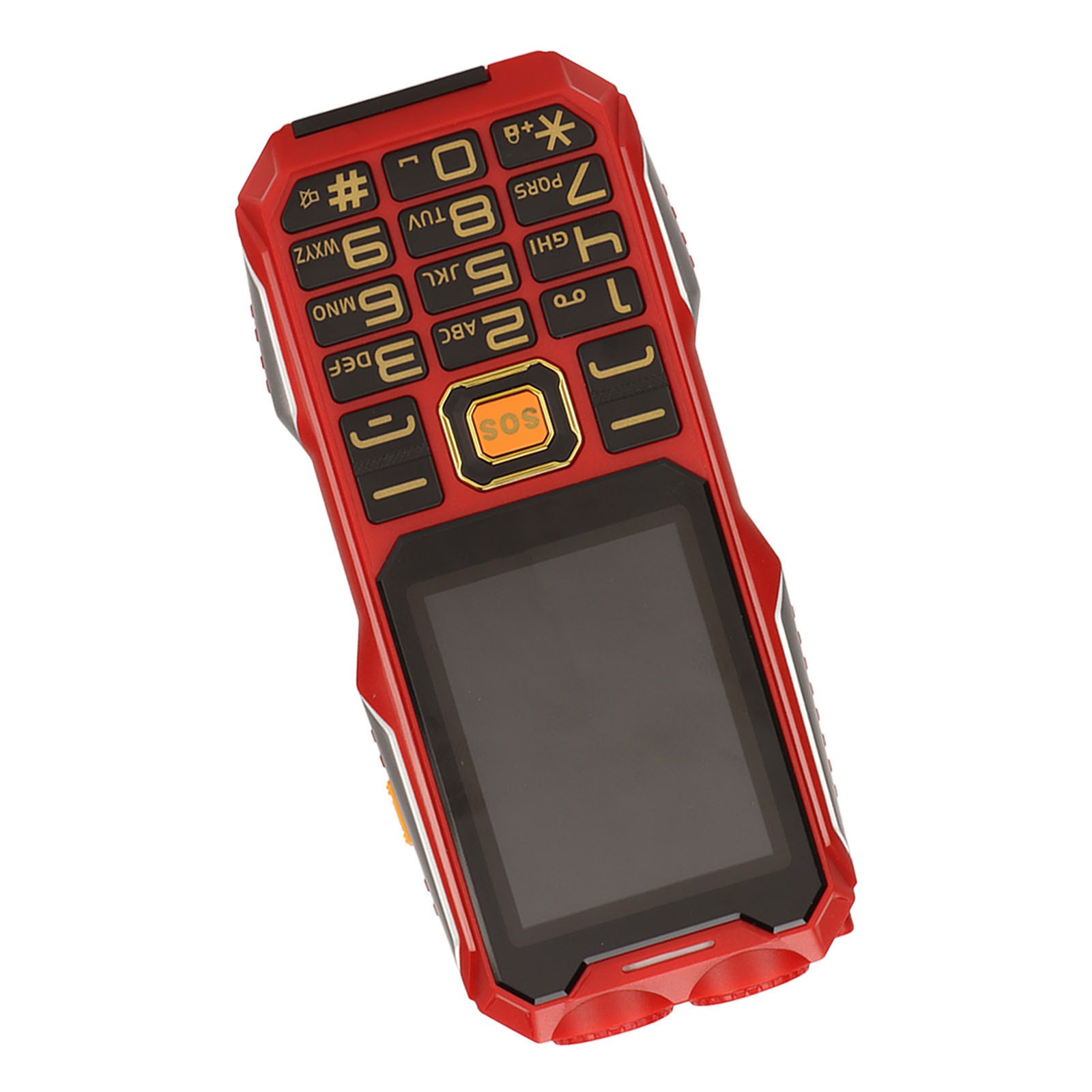 Senior Cellphone 2G 2.6in Ultrathin 16800mAh High Volume Elderly Mobile Phone