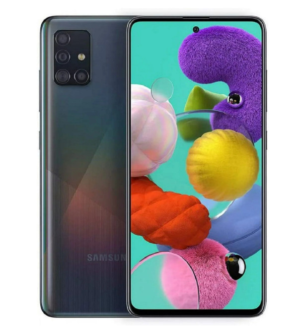 Samsung Galaxy A51 SM-A515U Spectrum Only 128GB Prism Crush Black Good