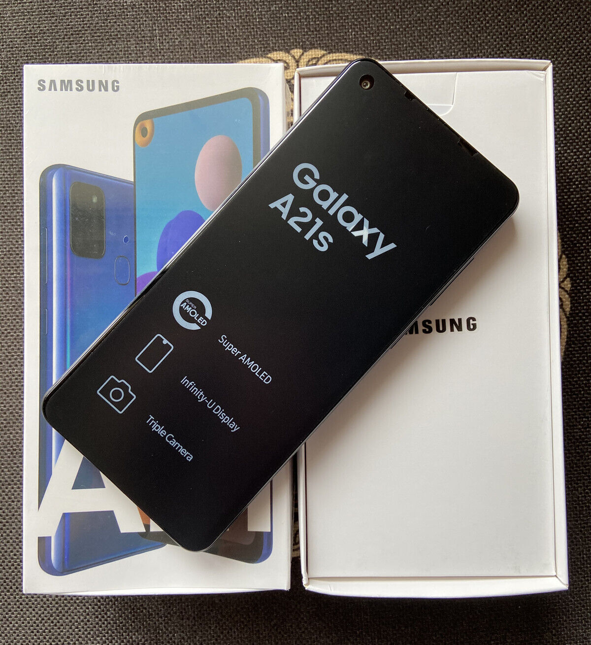 New Original Samsung Galaxy A21s Dual Sim 32/64/128GB 48.0MP Unlocked Smartphone