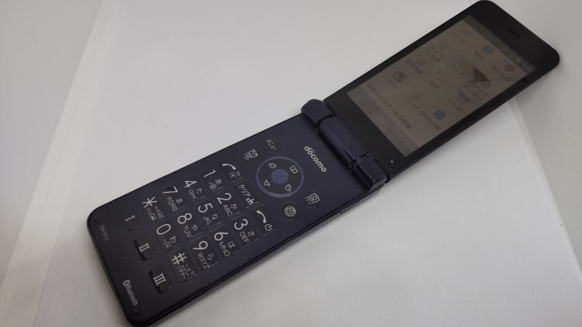 B060 docomo SIM-free AQUOS mobile phone SH-01J SHARP 4G Garaho Simple confirmati
