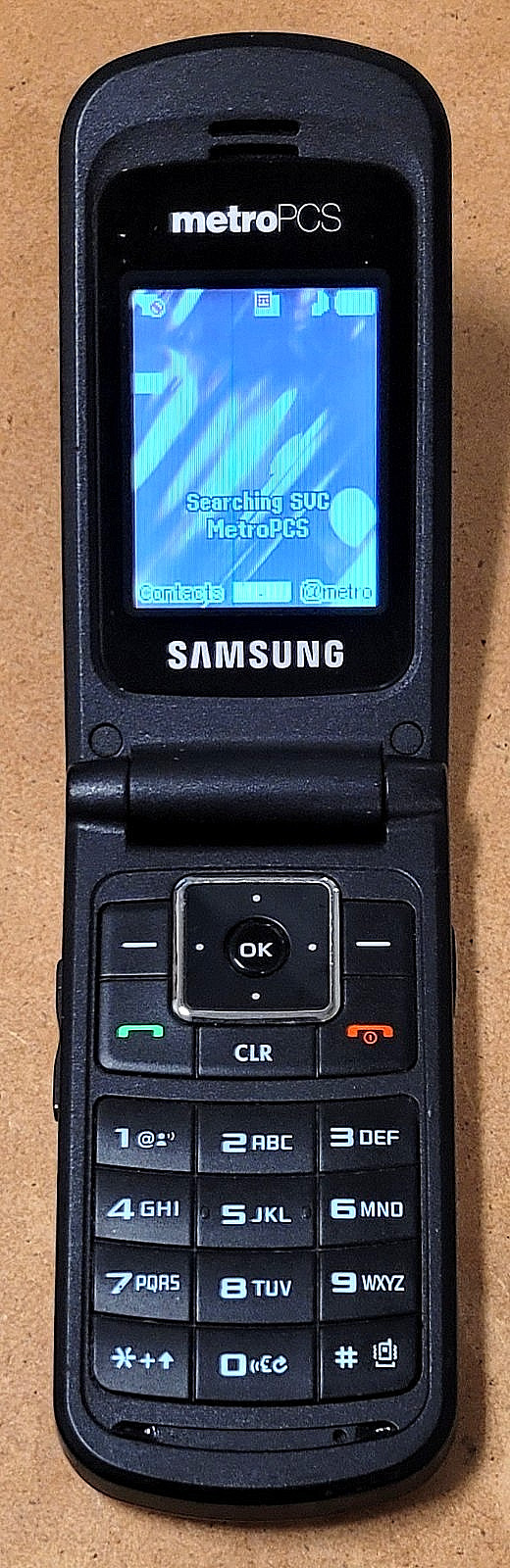 Samsung Byline SCH-R310 – Red and Black ( MetroPCS ) Super Rare CDMA Flip Phone