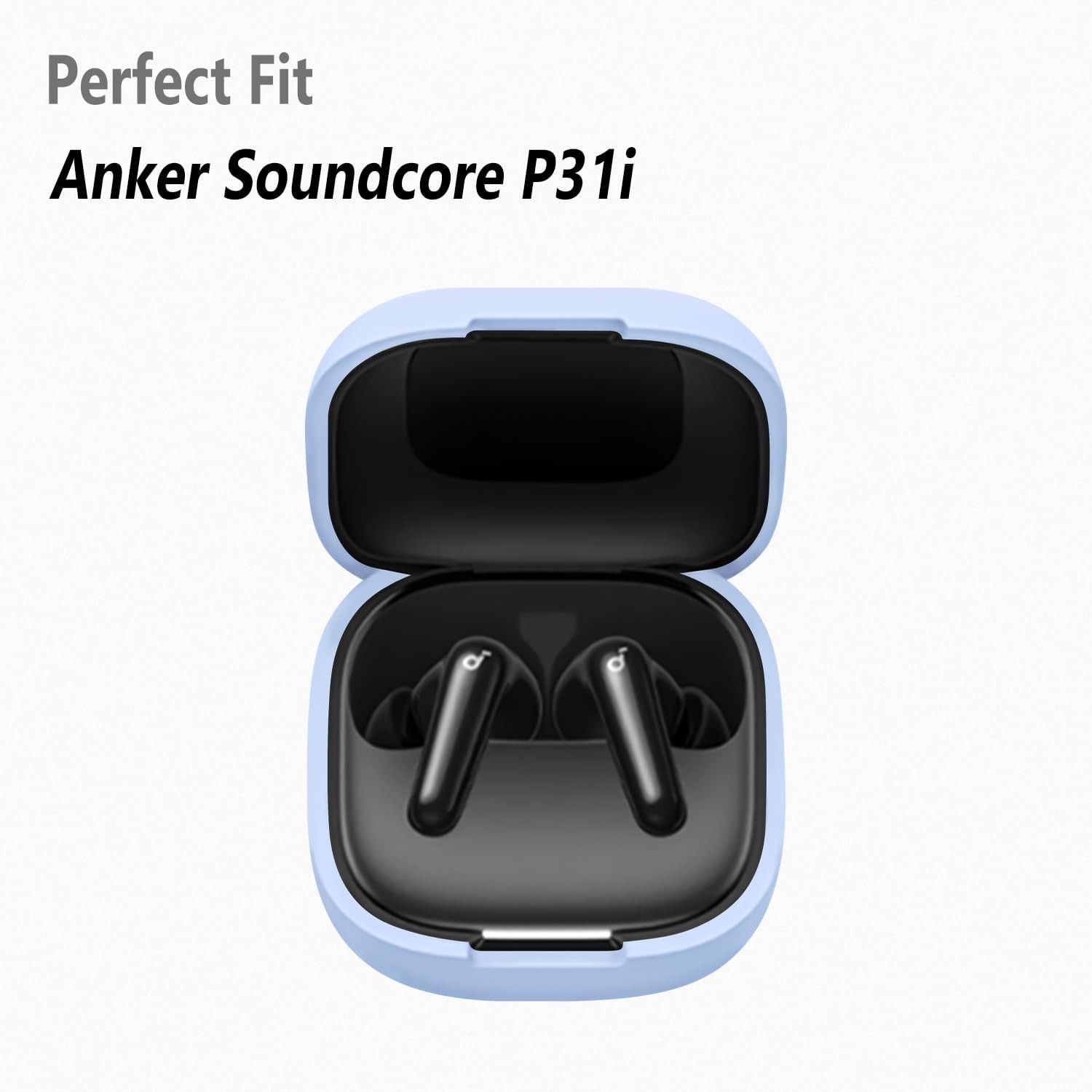 Soft Flexible Silicone Cover for Anker Soundcore P31i Headphones, Scratch Resist
