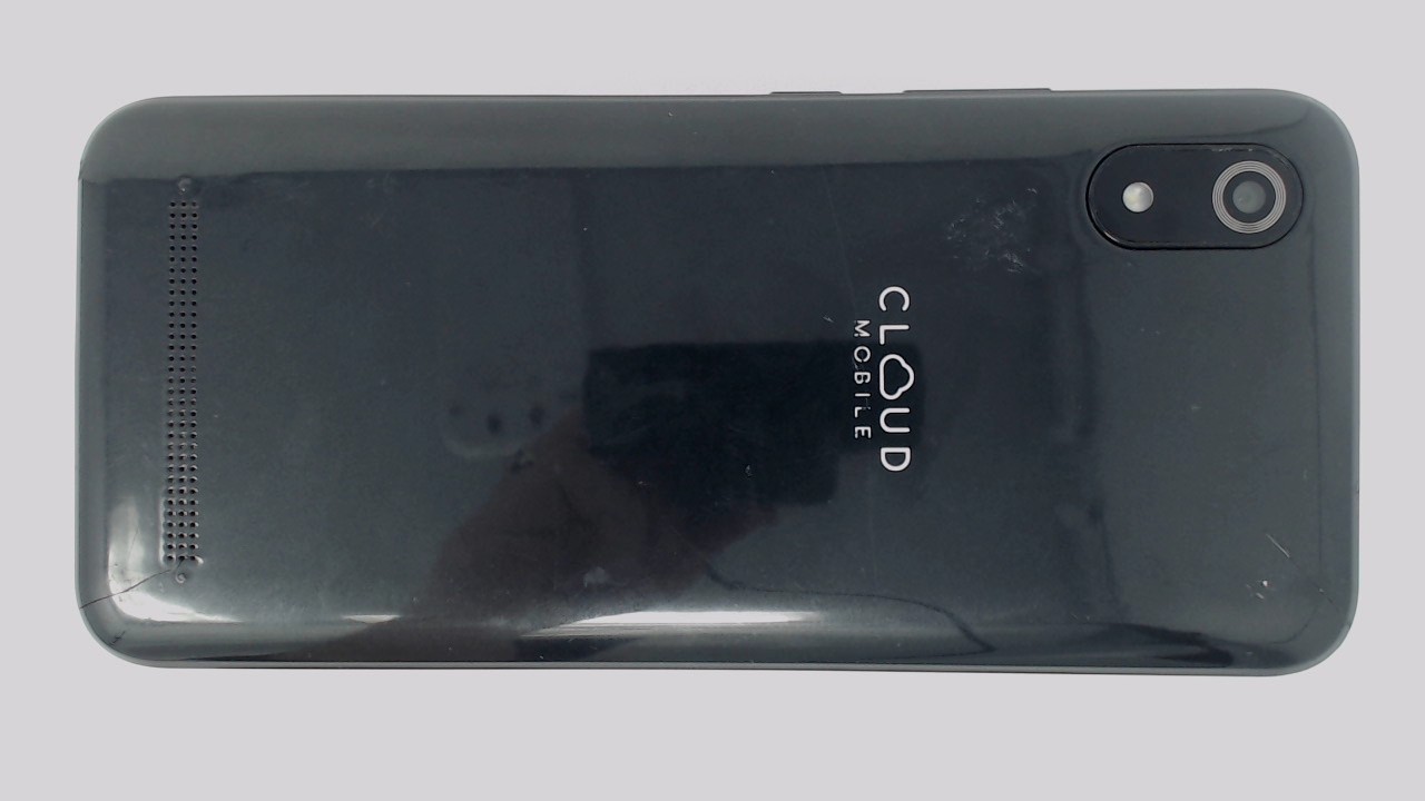 Cloud Mobile Stratus C8 Cellphone (Black 32GB 3GB) TruConnect DualSIM CRACKED
