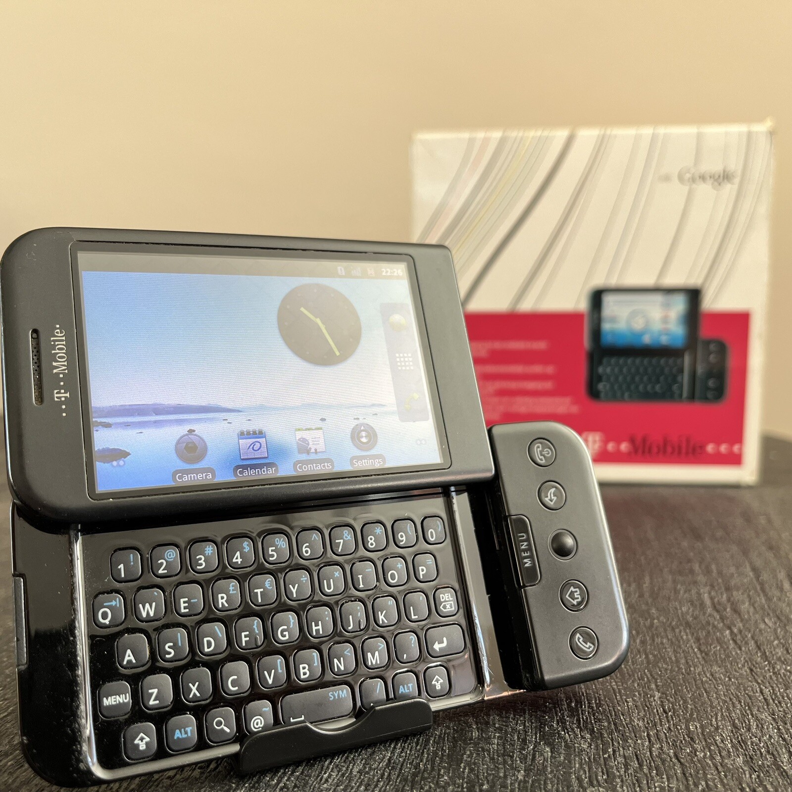 T-Mobile Google G1 Black complete in box