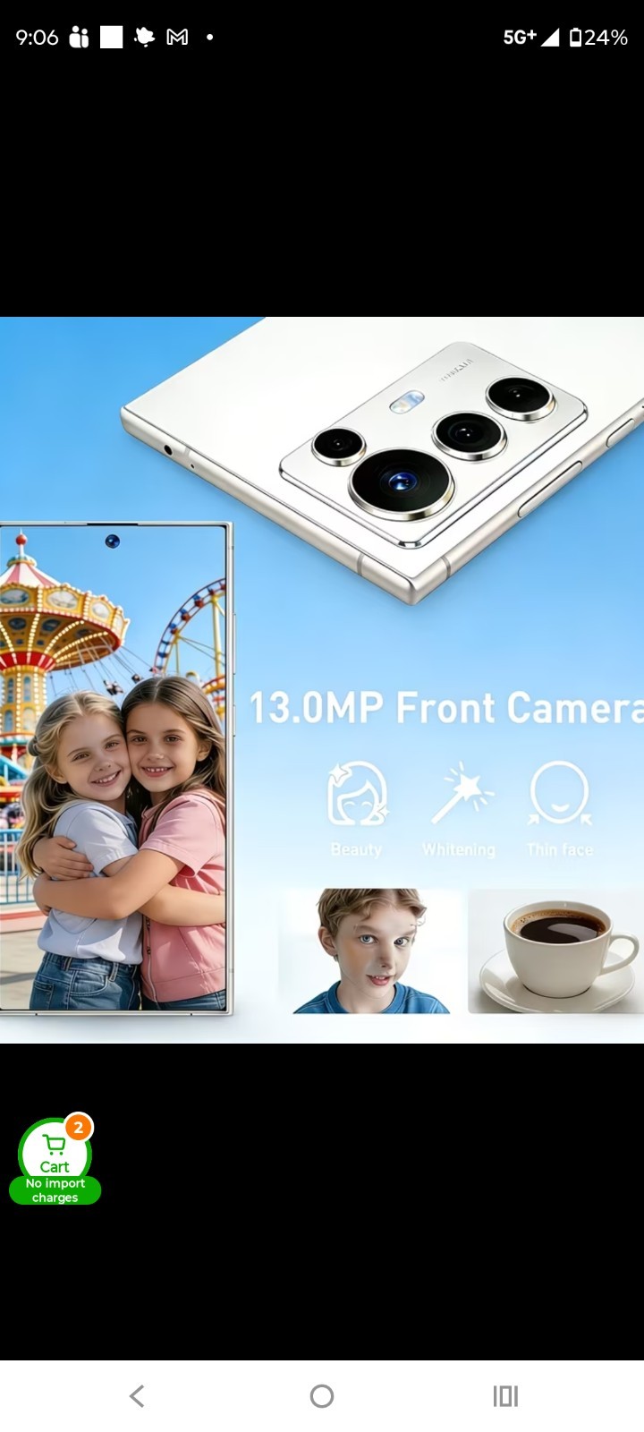 International/Global unlocked 5G Andriod Smartphone