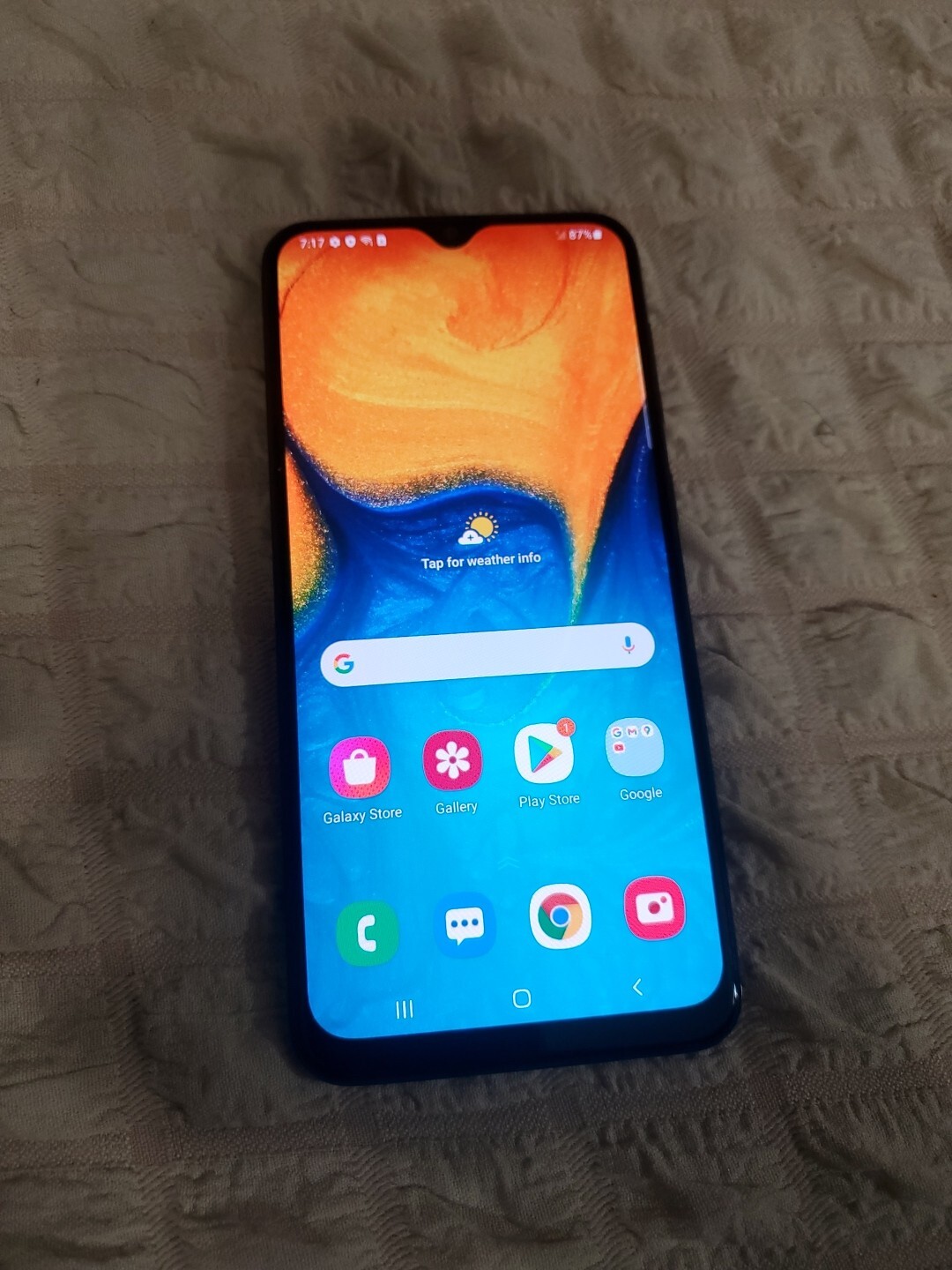 Samsung Galaxy A20 SM-A205U – 32 GB – Black (Unlocked) (Single SIM)