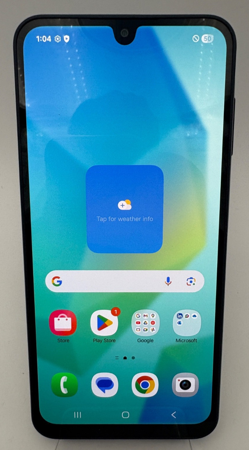 Samsung Galaxy A16 5G Blue Black (SM-A166U) 128GB Spectrum · AS IS