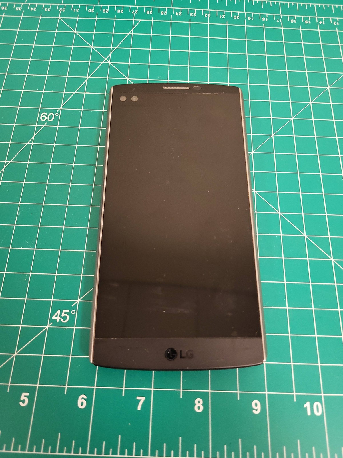 LG V10 Black 4G LTE Android Smartphone Unlocked Dual Front Camera