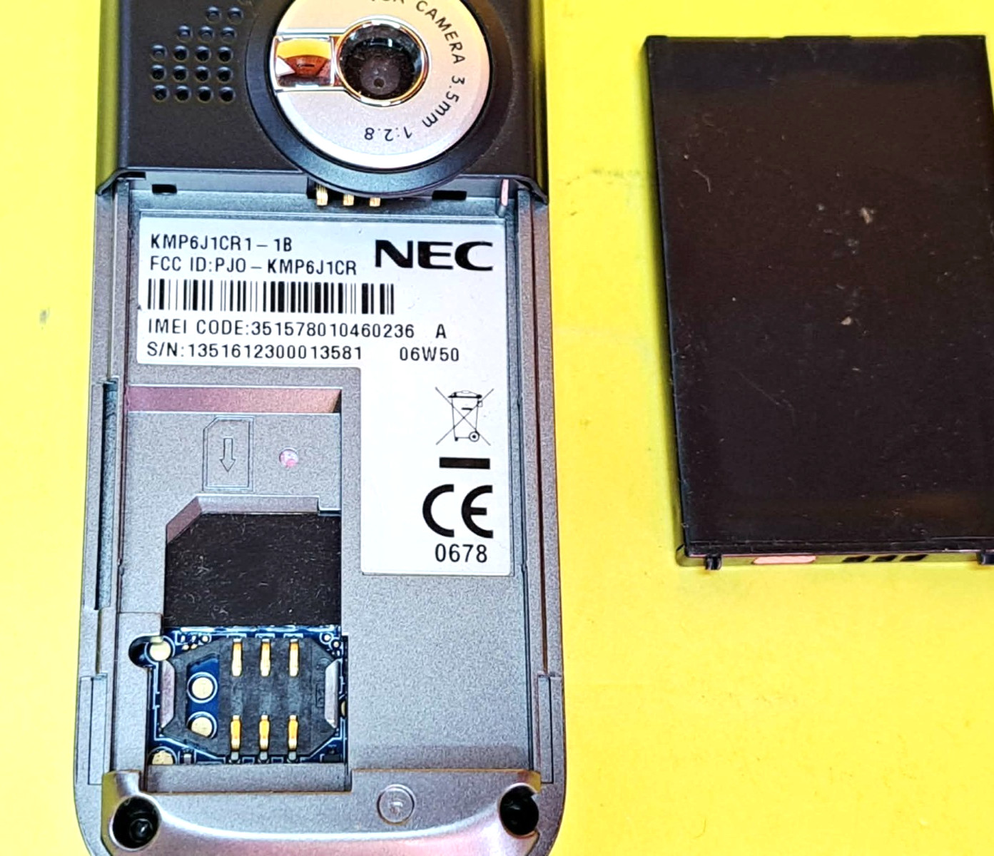 ⚡RECREATIONAL USE ONLY⚡ BRAND NEW NEC E132 2G GSM CANDY-BAR CELL PHONE CLASSIC⚡