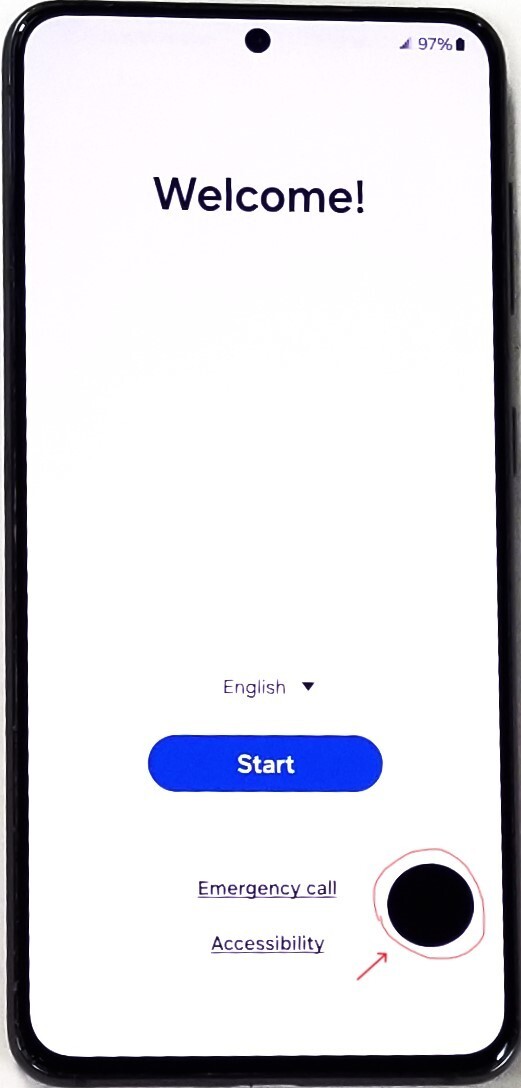 Samsung Galaxy S21 5G SM-G991U1 128GB Phantom Gray Unlocked Black Spot Good