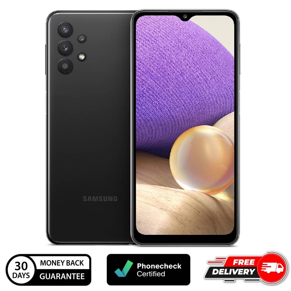 Samsung Galaxy A32 – 64 GB – Awesome Black (Spectrum) Smartphone – Poor