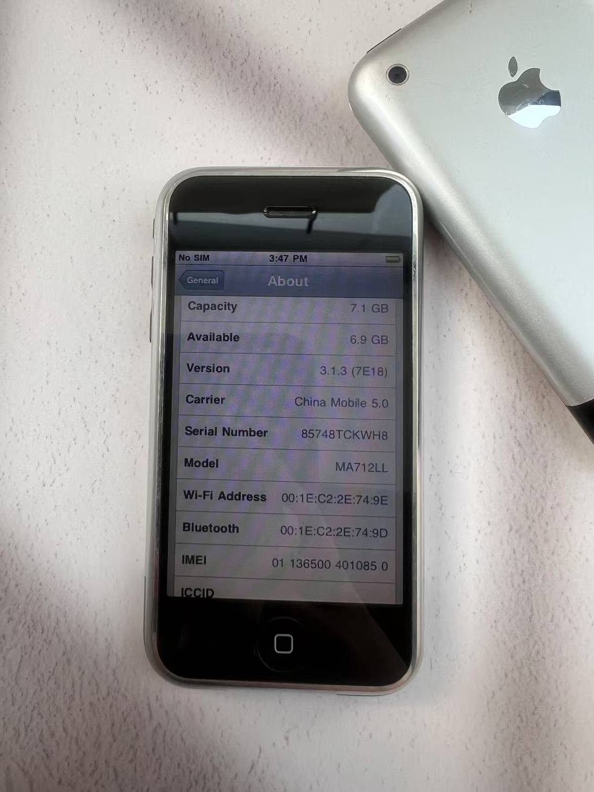 Apple iPhone 1st gen 2G UNLOCKED 4/8/16GB iOS 1.0 Tested Good work well