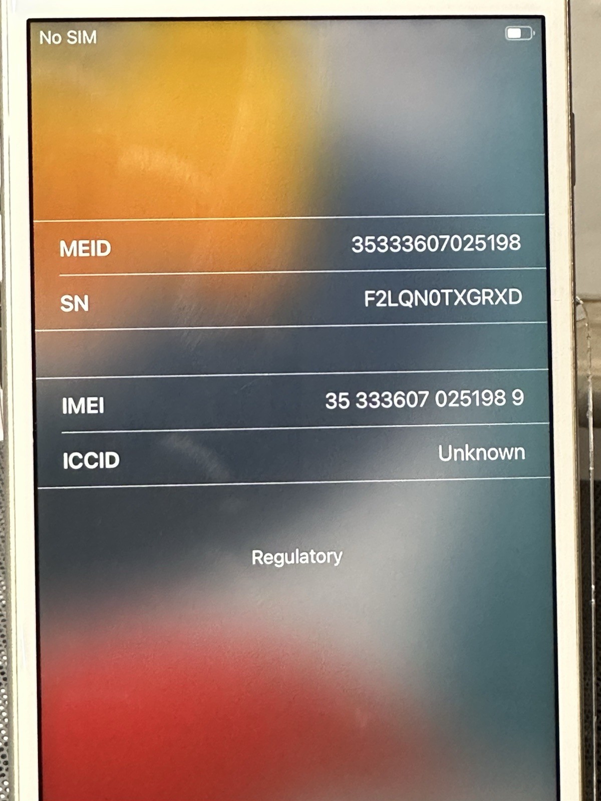 iPhone 6s Plus 128GB A1687 Silver Smartphone New Battery iOS 15