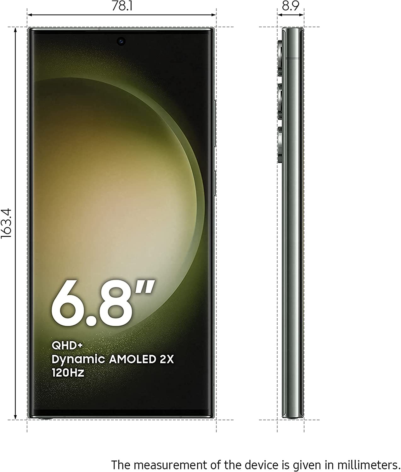 New Samsung Galaxy S23 Ultra 5G SM-S918U 8+256GB Factory Unlocked GSM CDMA 6.8″