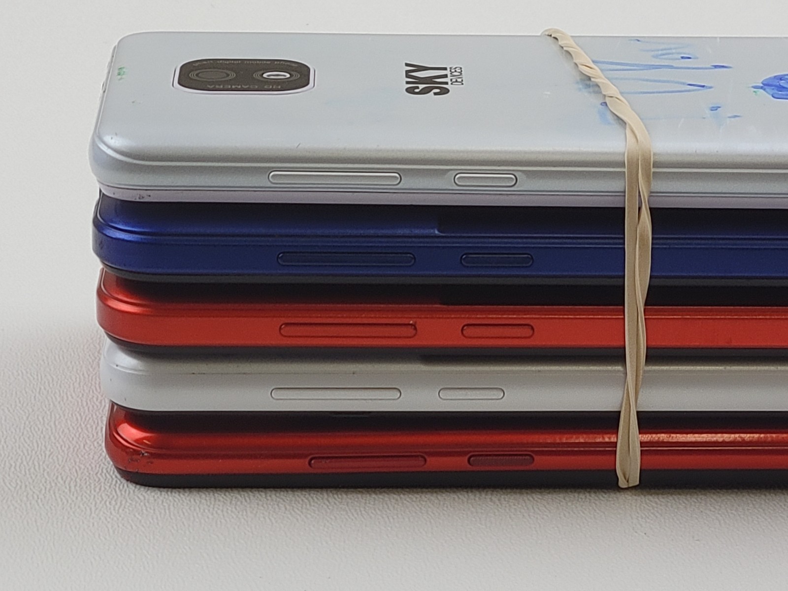 (Lot of 5) MIXED MODEL SKY Devices (GSM Unlocked) Dual SIM Smartphones – *READ*