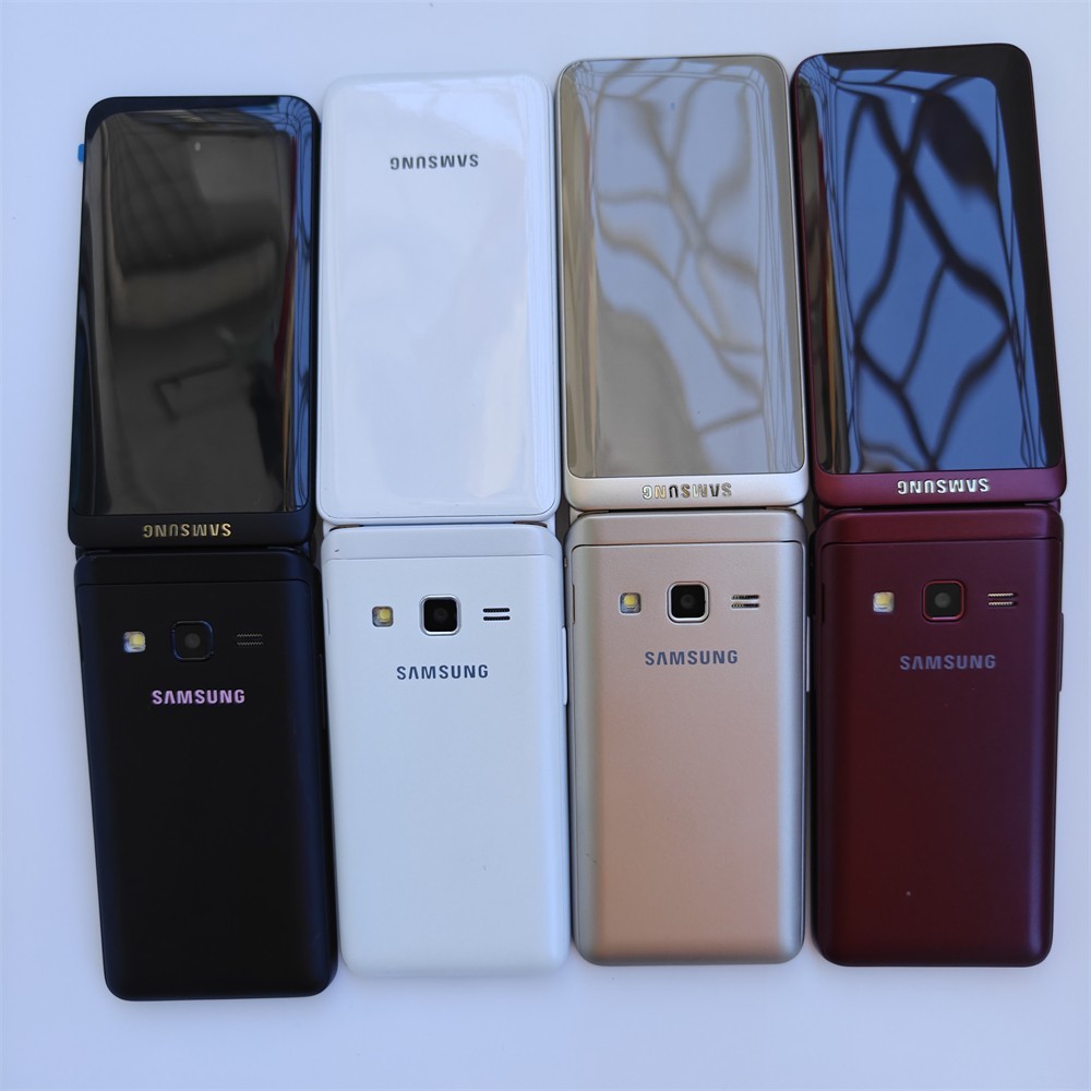 Unlocked Original Samsung Galaxy Folder 2 G160N 8MP WIFI 1-SIM 4G Mobile Phone