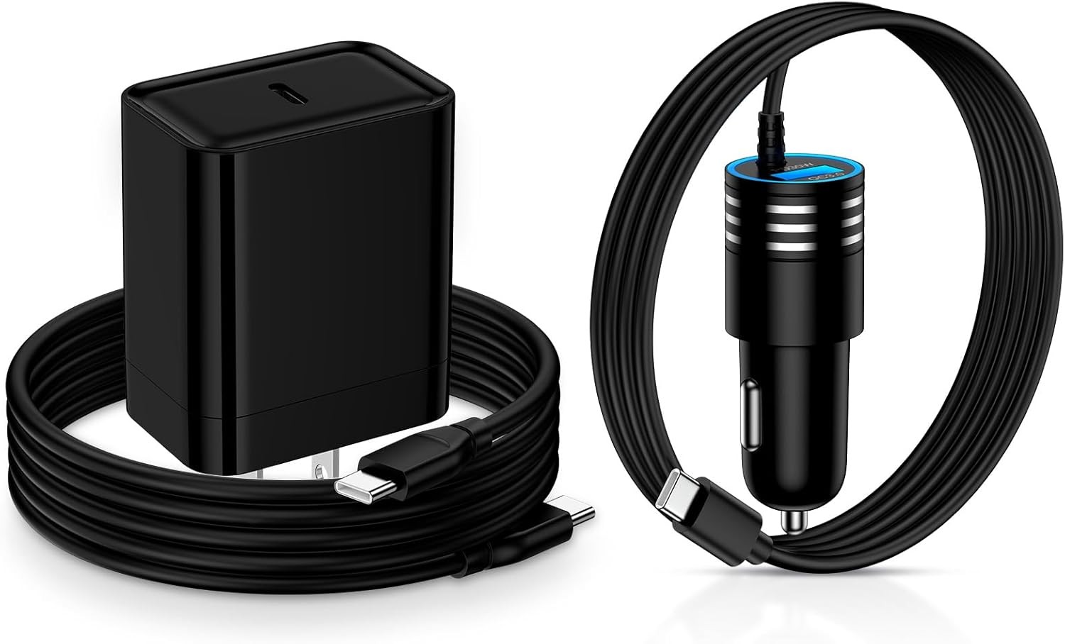 Fast USB-C Car Charger 48W for Samsung Galaxy S26 Ultra with 6FT Cable