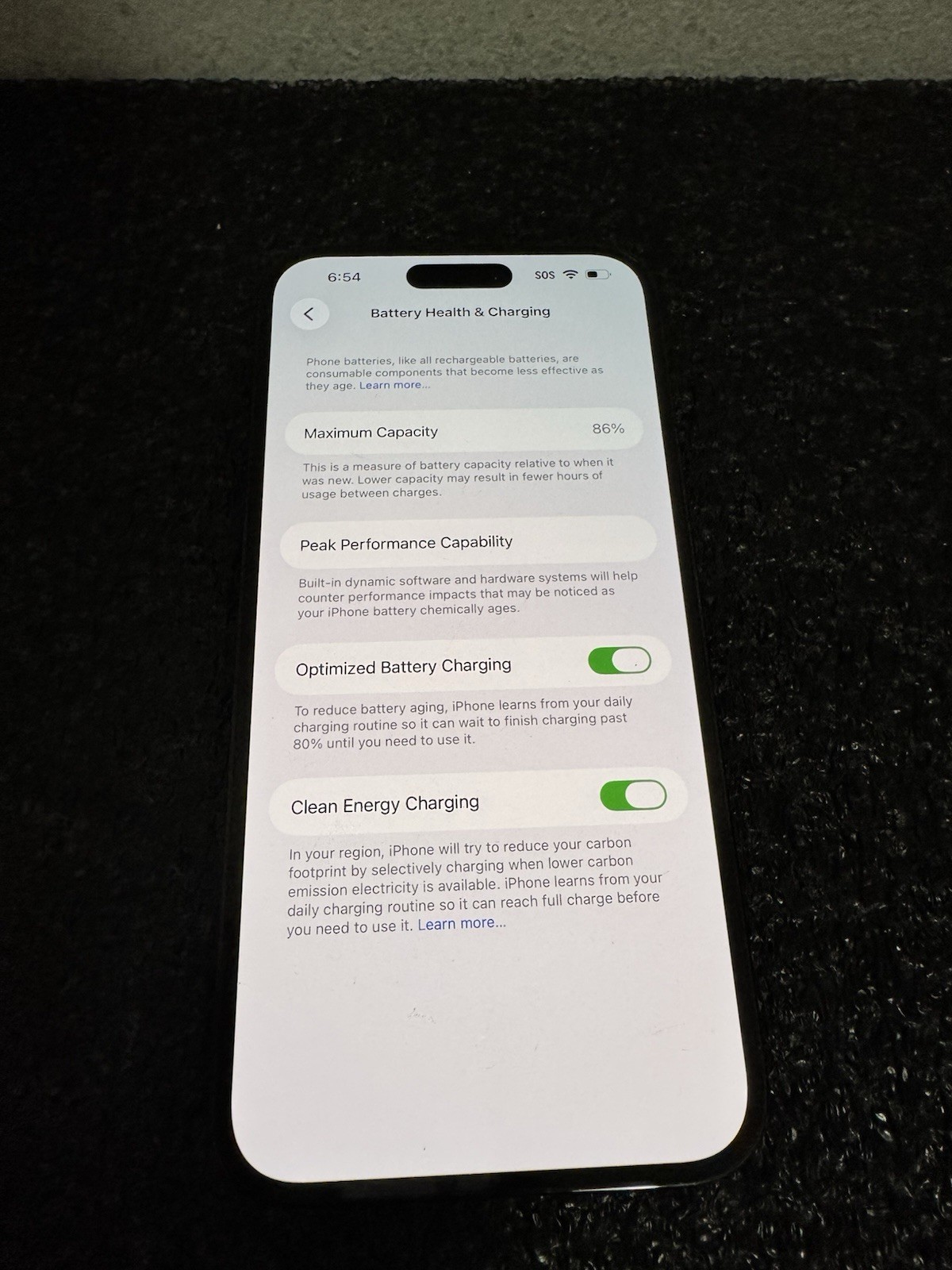 Apple iPhone 14 Pro Max 512GB A2651 Space Black (Unlocked) – Grade C