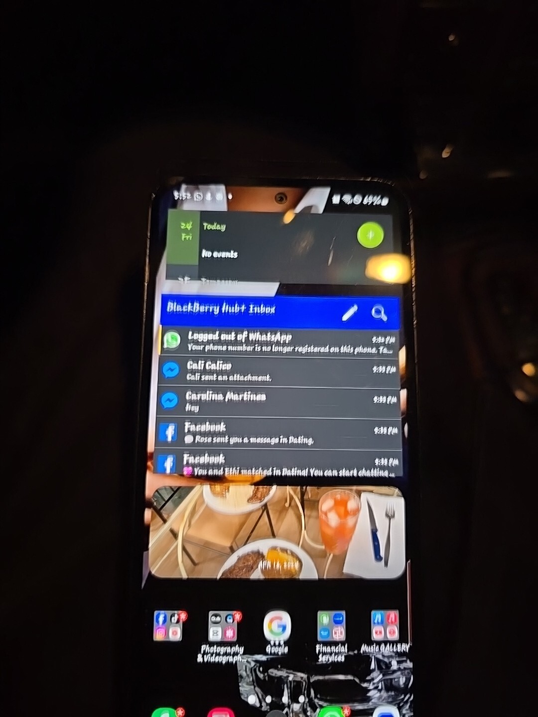 Samsung Galaxy A54 5G With TikTok And CapCut Installed SD Card Slot