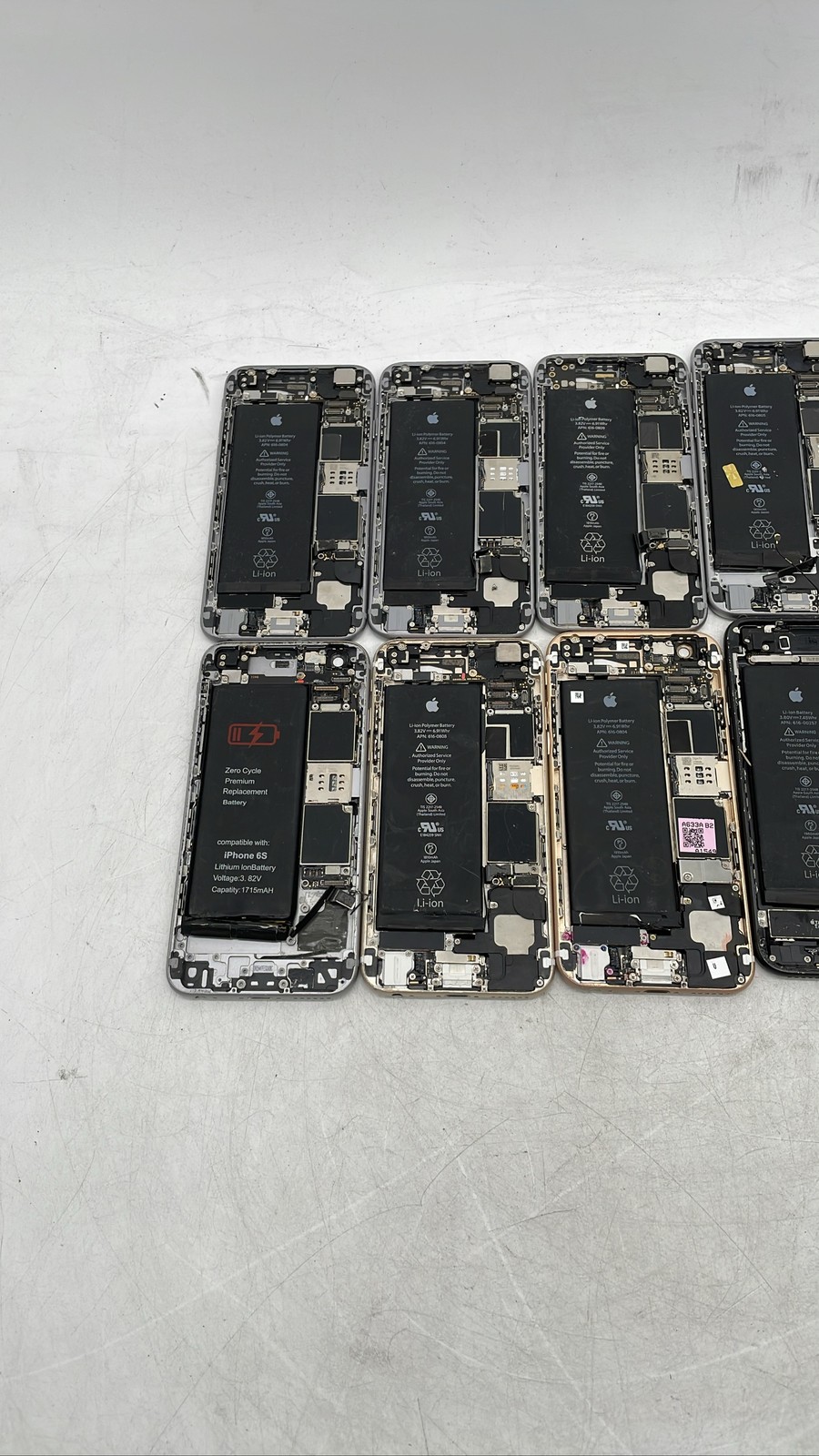 Apple iPhone 6 6 Plus 6s Plus 7 A1549 A1586 A1688 A1660 For Parts Lot Of 8