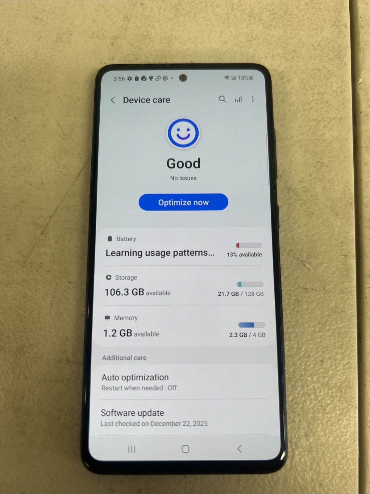 Fair Samsung Galaxy A51 128 GB Prism Crush Black Verizon SM-A515U Android