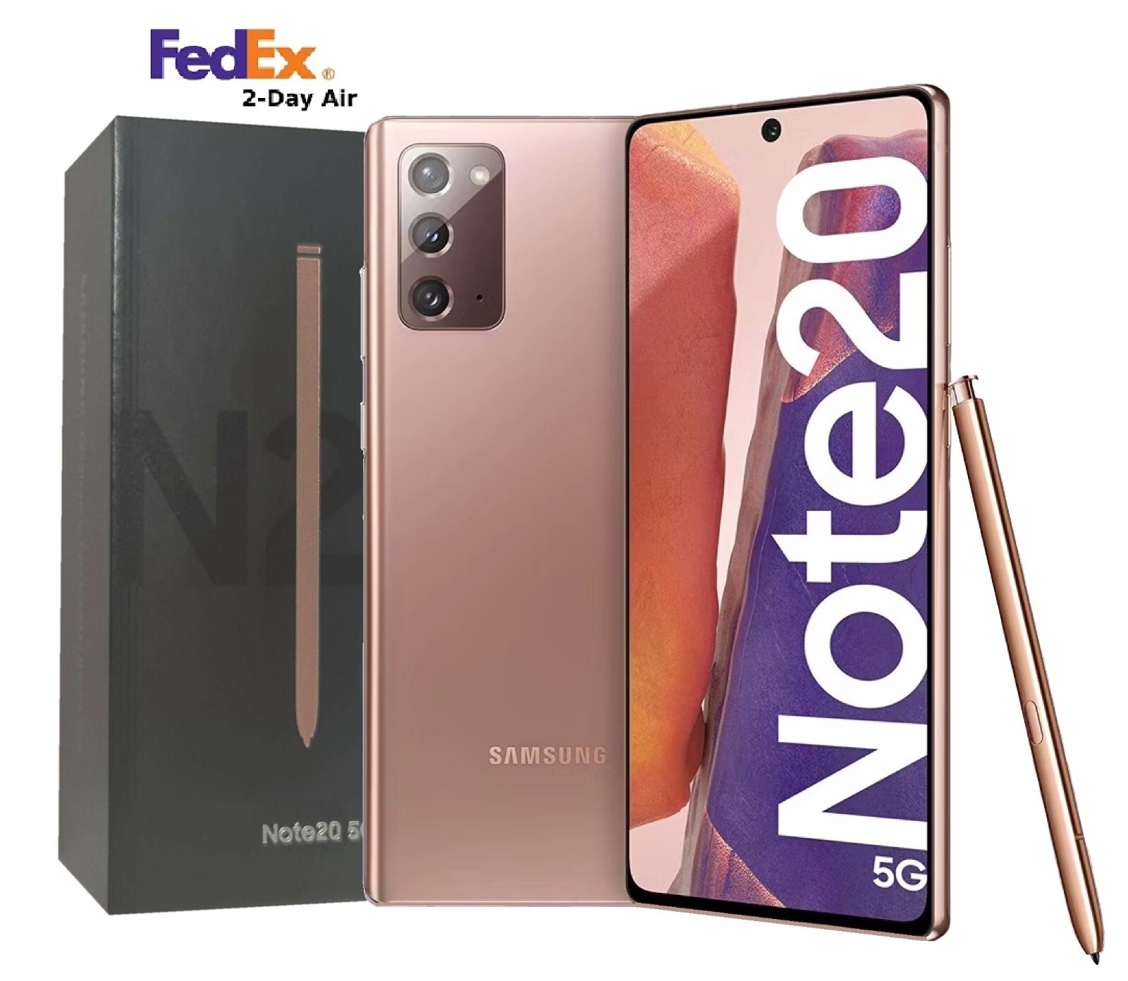 NEW Samsung Galaxy Note 20 5G (N981U1) 128GB Unlocked All Carriers All Colors