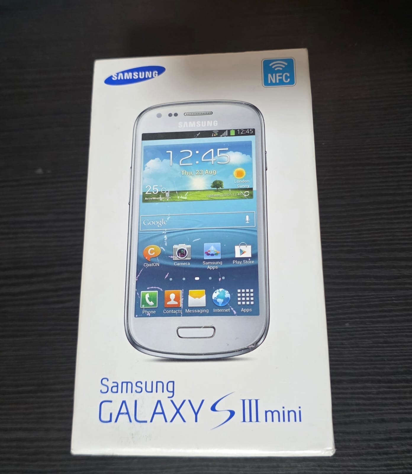 Samsung Galaxy S III mini 8GB Blue Unlocked Opened Box