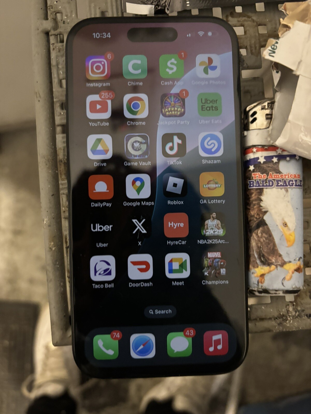 iPhone 16 TikTok Installed 354gb