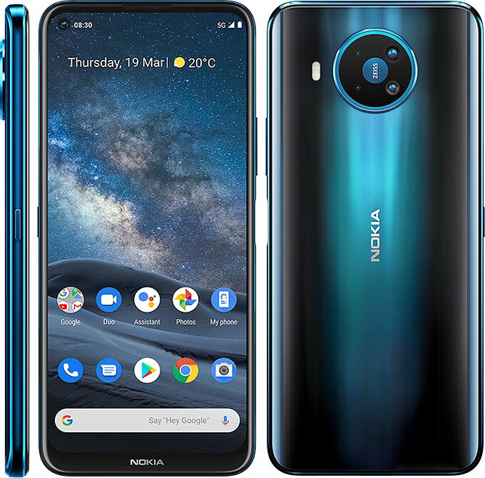 Original Nokia 8.3 5G 64GB 128GB ROM Single /Dual SIM 64MP SmartPhone 6.81″ US