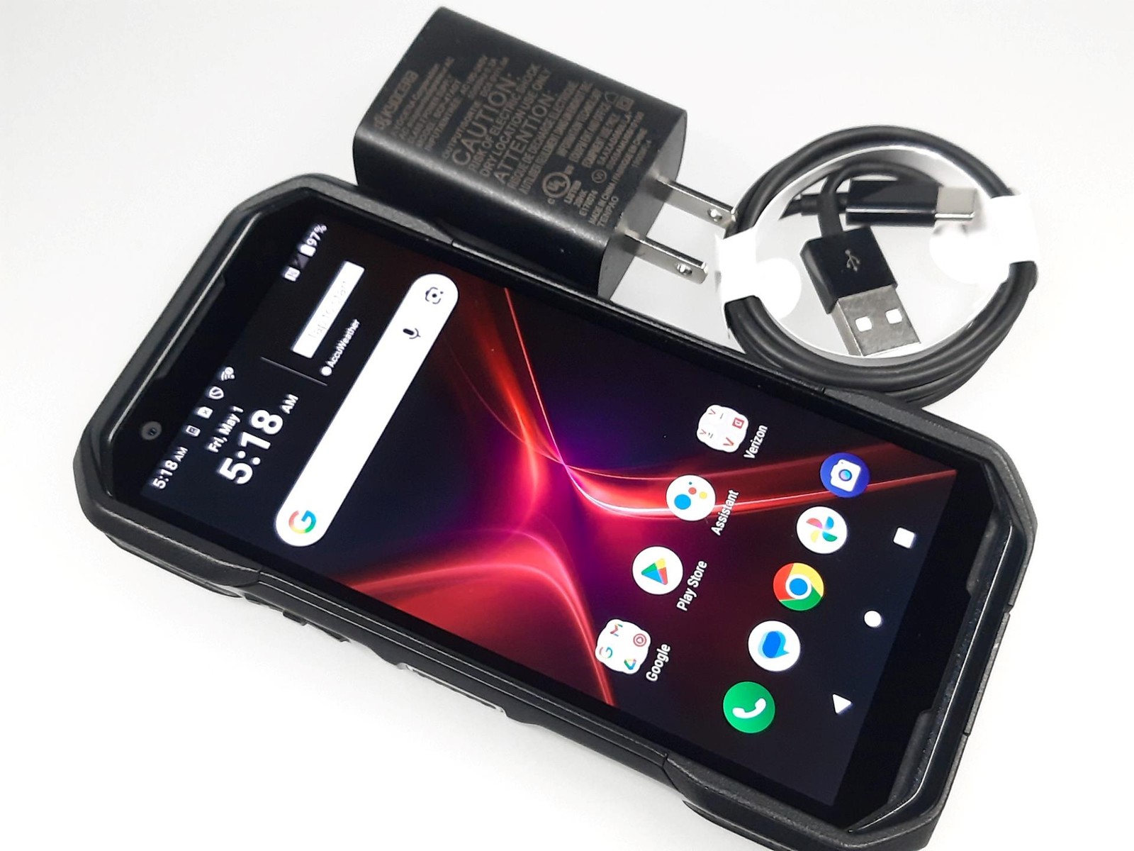 Kyocera Duraforce PRO 3 E7200 5G 128GB Verizon GSM Unlocked Smartphone Near Mint