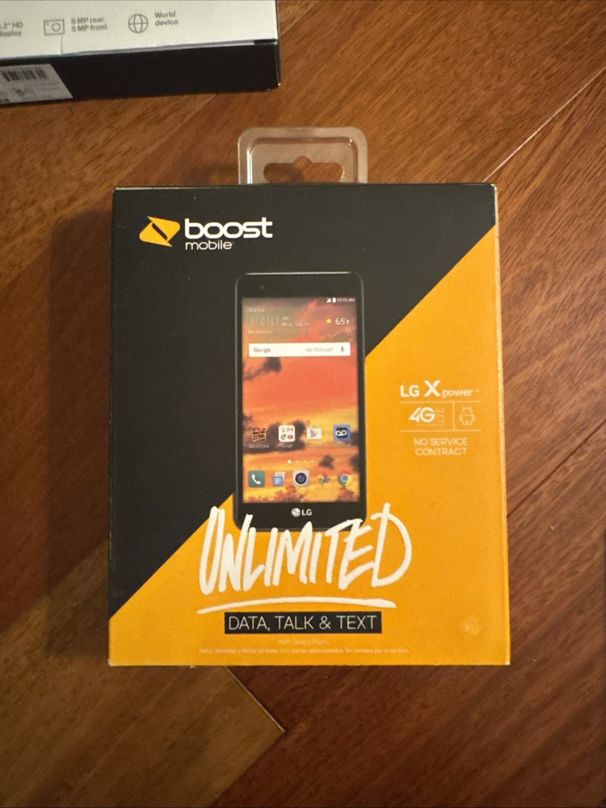 LG X Power LS755 16GB Black Boost Mobile Locked New Sealed