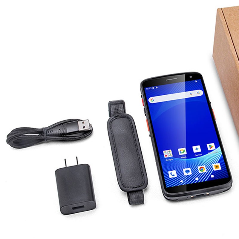 2D Barcode Scanner 4G LTE Rugged Phone Handheld PDA Android 15 Mobile UNIWA M602