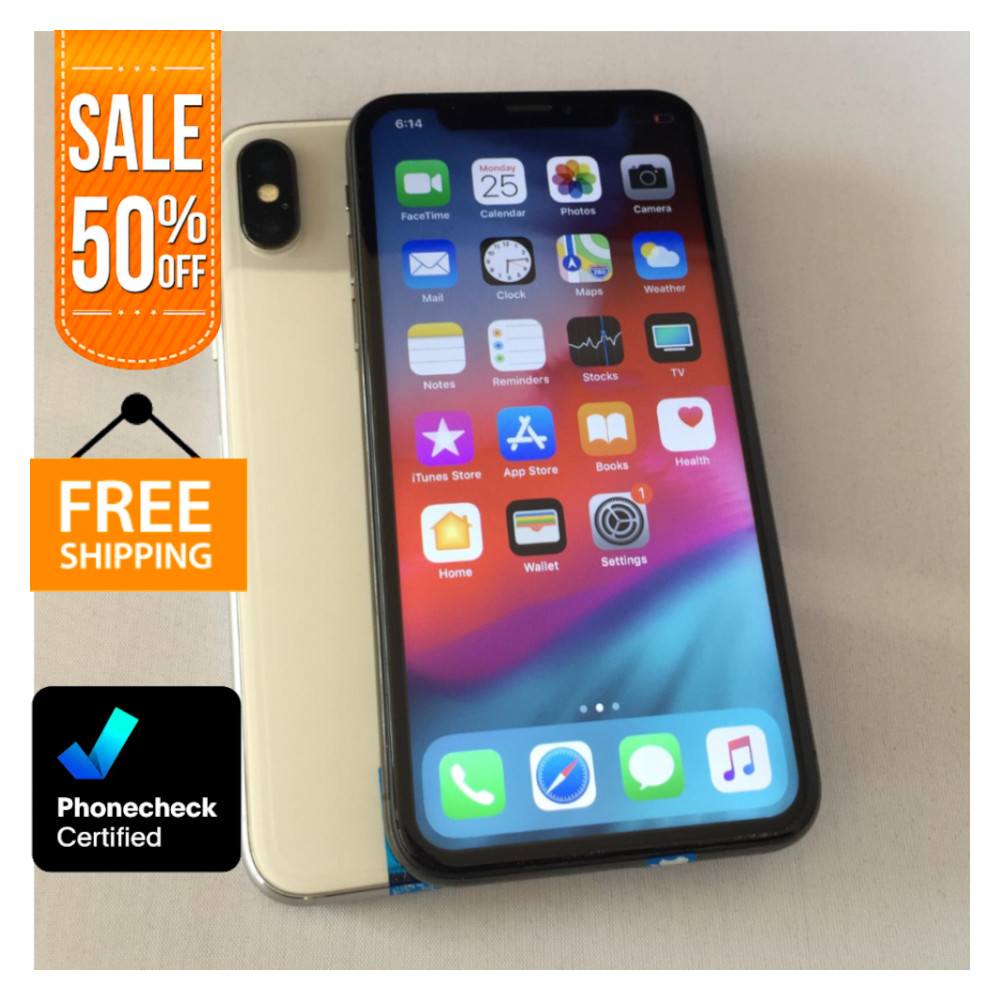 Apple iPhone X Unlocked Verizon Att TMobile 64GB 256GB Pristine Screen 5.85″