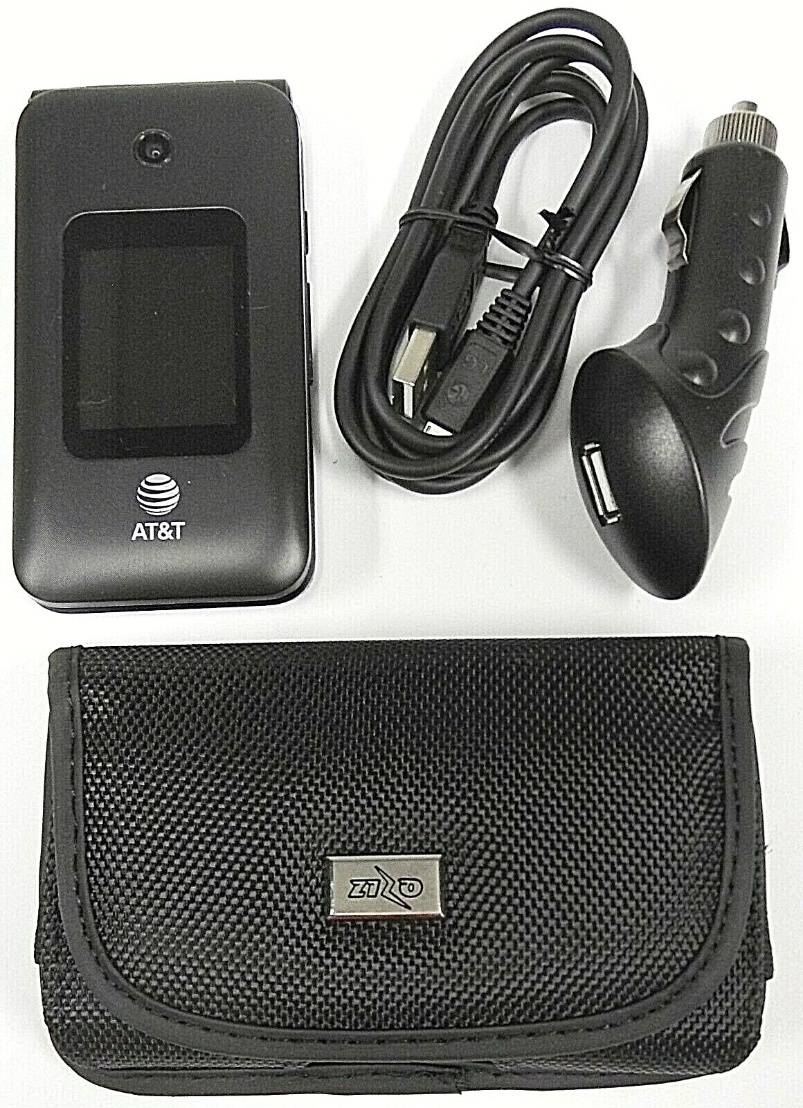 Alcatel Cingular Flip 4 IV U102AA – Black ( AT&T ) 4G LTE Smartphone – Bundled