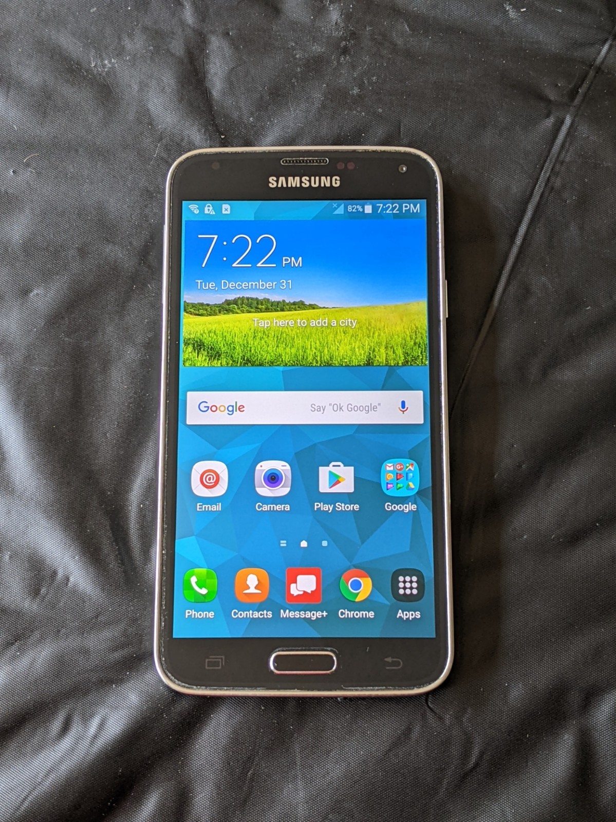 Samsung Galaxy S5 Black G900V (Verizon) – Great Condition – 8436