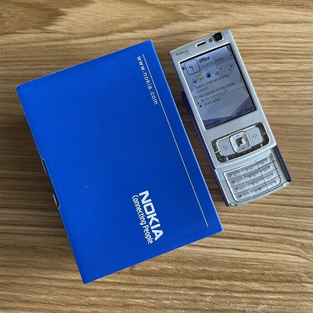 Nokia N Series N95 – Deep plum 3G GSM Wifi 5MP Slider Unlocked Classic Phone