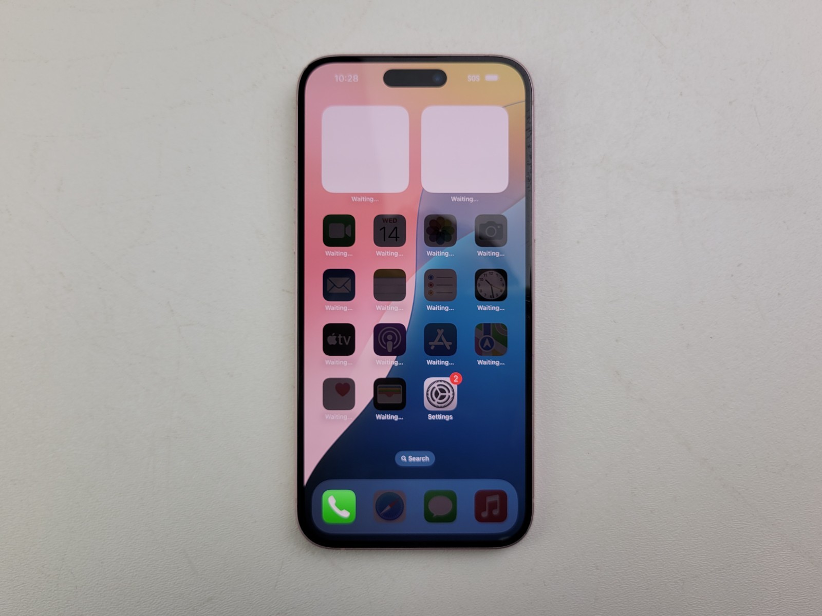 Apple iPhone 15 Plus (A2847) 128GB – Pink (Unlocked) – POOR CONDITION – H5221