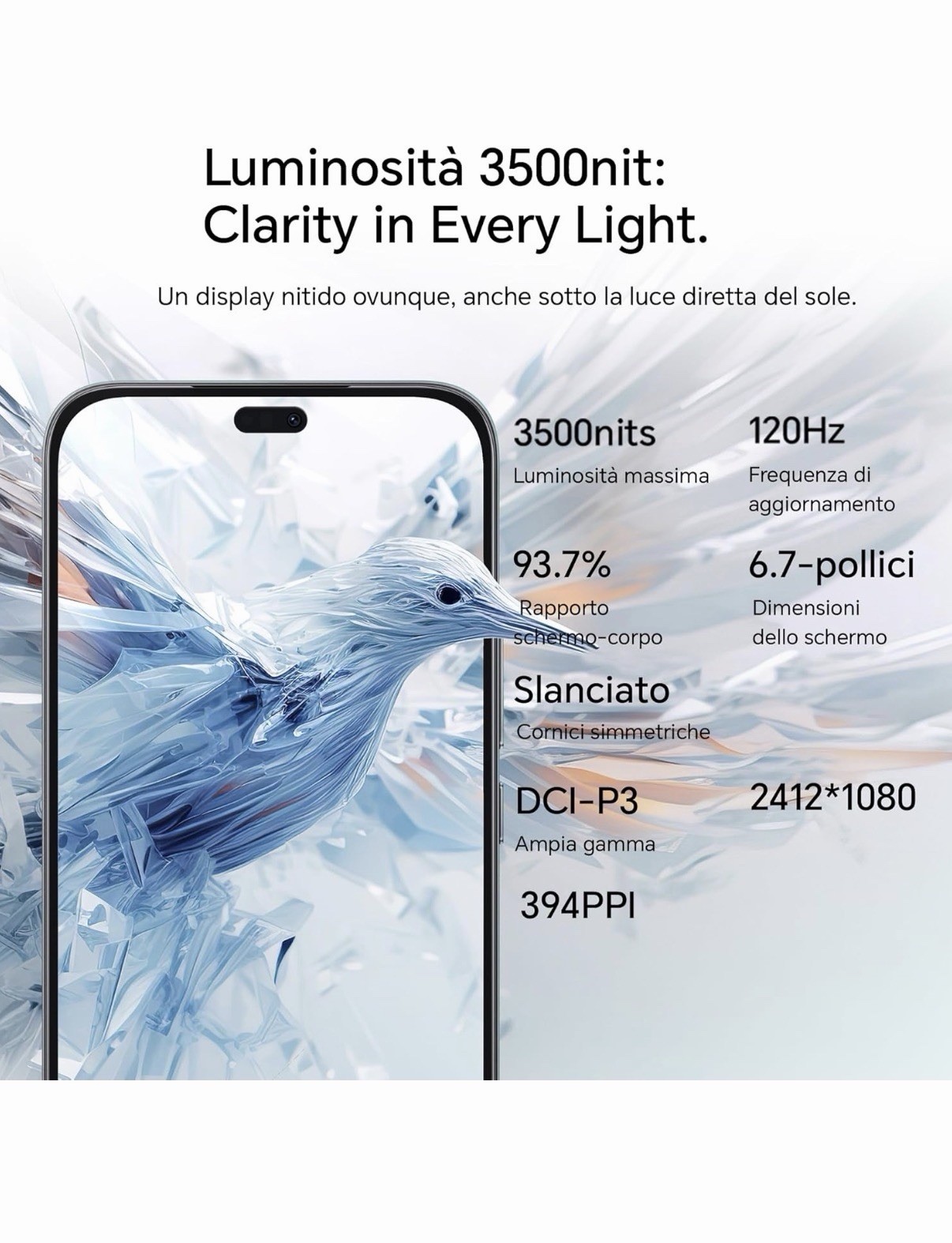 Honor 400 Lite 5G 8+256GB 6.7″