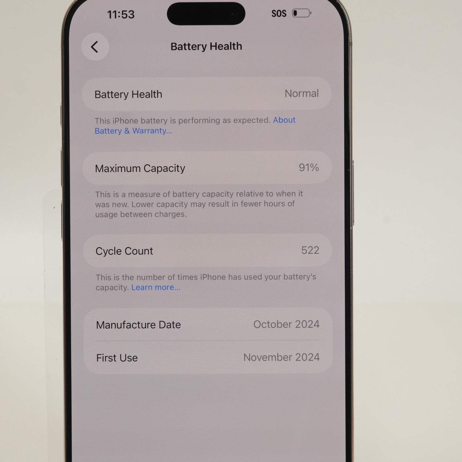 T-Mobile Apple iPhone 16 Pro Max 256GB Desert Titanium MYW53LL/A
