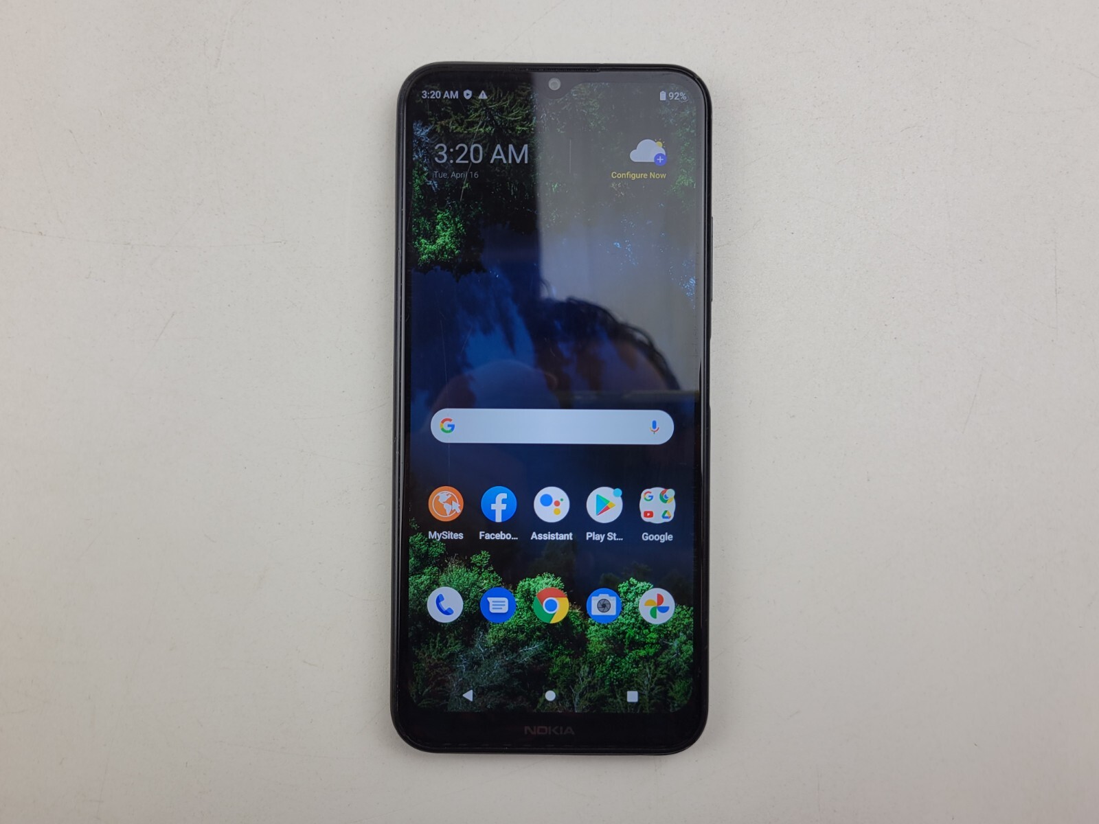 Nokia G100 (N150DL) 32GB – Blue (TracFone) Smartphone – BLEMISHED – J7098