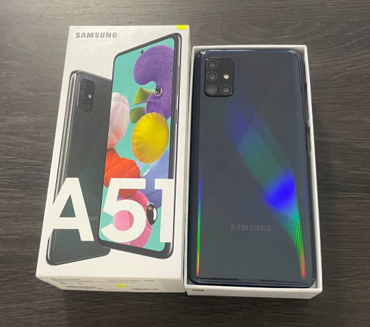 Brand New Samsung Galaxy A51 4G SM-A515U 128GB Black Unlocked Smartphone